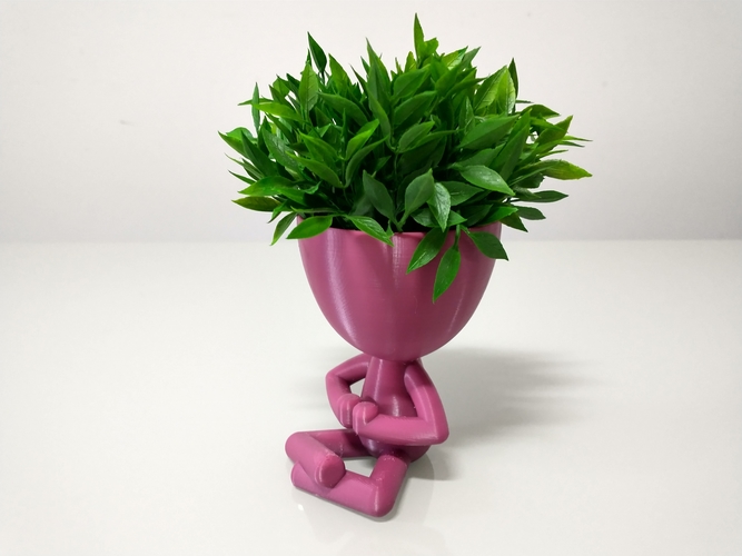 Robert Plant Meditating vase/planter 3D Print 492662