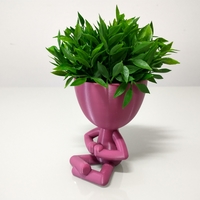 Robert Plant Meditating vase/planter - Thumbnail 2