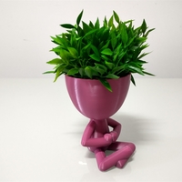 Robert Plant Meditating vase/planter - Thumbnail 3