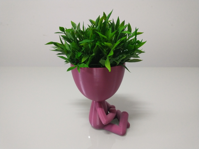 Robert Plant Meditating vase/planter 3D Print 492664