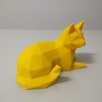 Low Poly Cat - Thumbnail 2