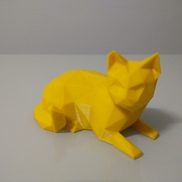 Low Poly Cat - Thumbnail 3