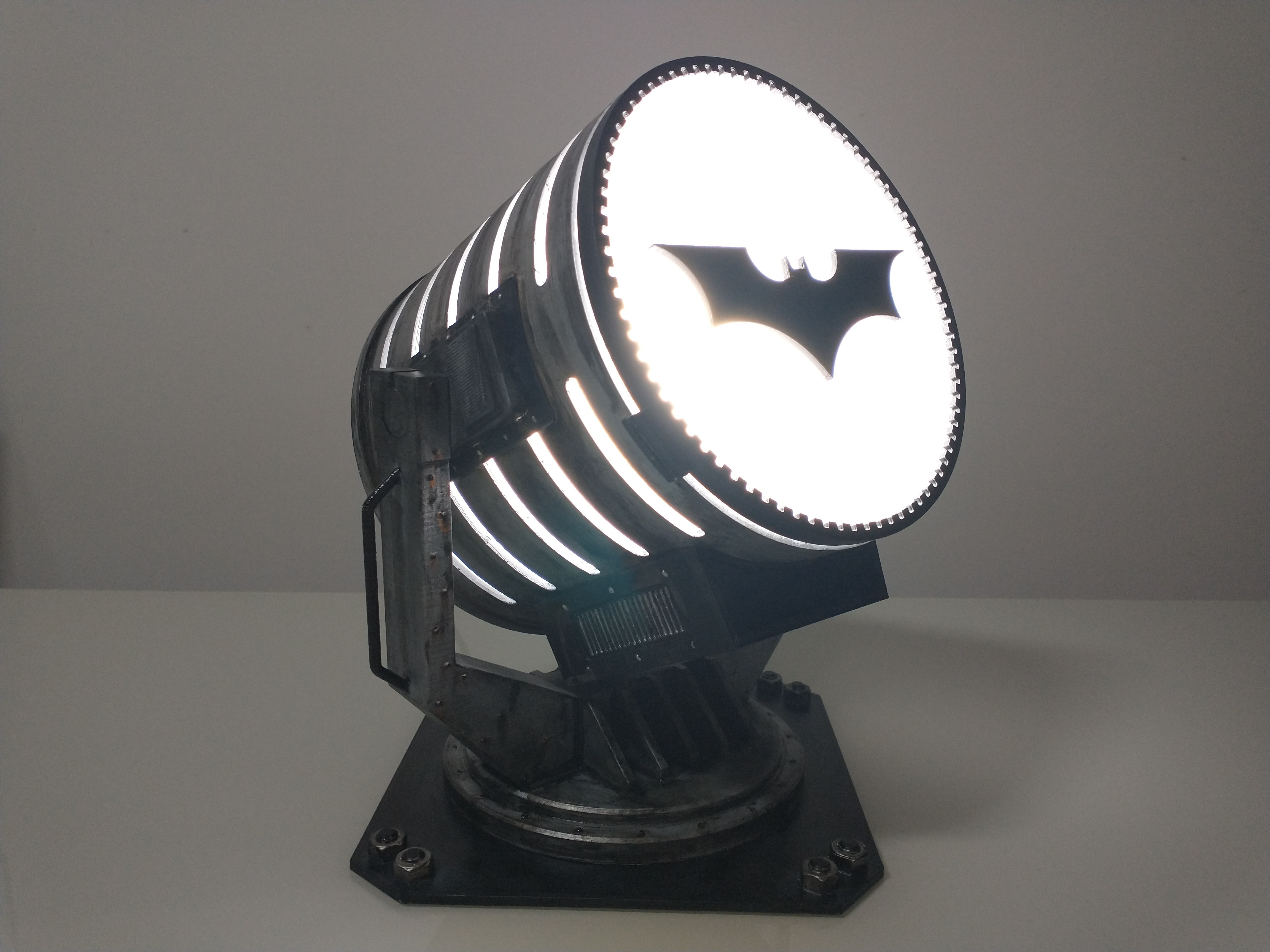 STL file BATMAN LED LIGHT LAMP 🔦・3D printing design to download・Cults