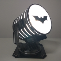 Small Batman Light Signal 3D Printing 492697