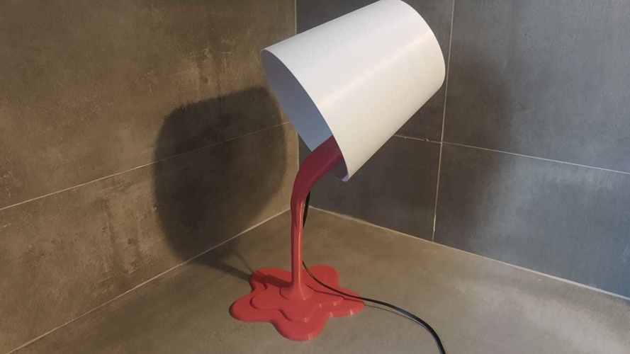 Paint Bucket Lamp 3D Print 492700