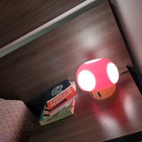 Mario Mushroom Light Lamp - Thumbnail 2