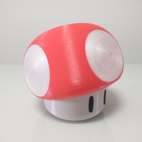 Mario Mushroom Light Lamp - Thumbnail 4