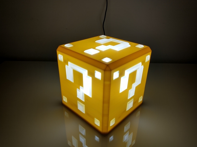 Mario Surprise Box Light Lamp 3D Print 492709