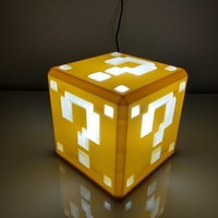 Small Mario Surprise Box Light Lamp 3D Printing 492709