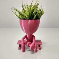 Small Robert Plant vase/planter 3D Printing 492719