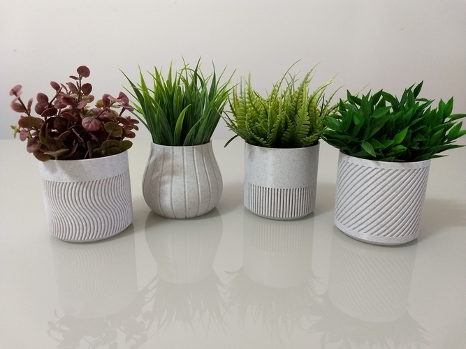 Modern vase/planter 3D Print 492722