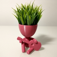 Small Robert Plant vase/planter 3D Printing 492727