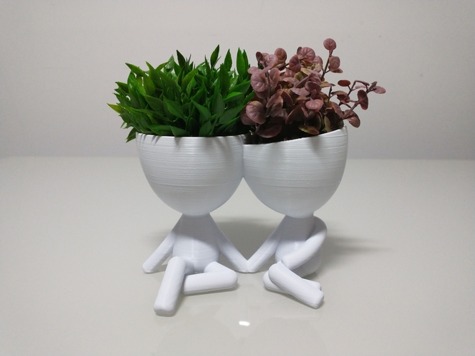 Robert Plant Couple vase/planter 3D Print 492746