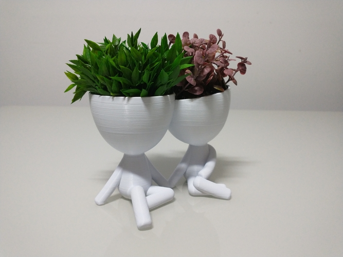 Robert Plant Couple vase/planter 3D Print 492747