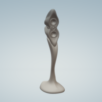 4 printable mini solids of iconic Aural Sculptures by 3BE Audio - Thumbnail 3