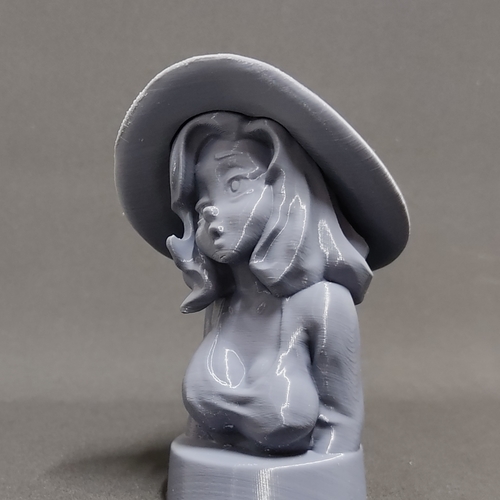 Witch girl bust 3D Print 492818