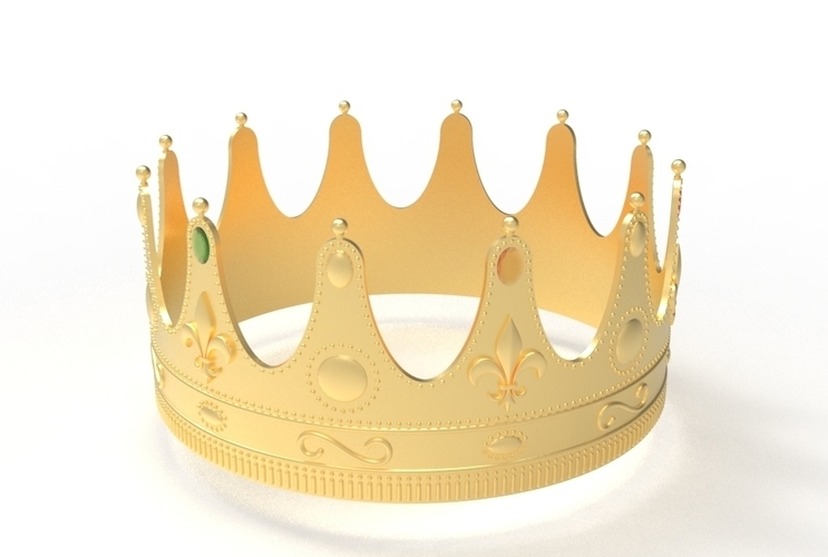 queen crown 3D Print 492865