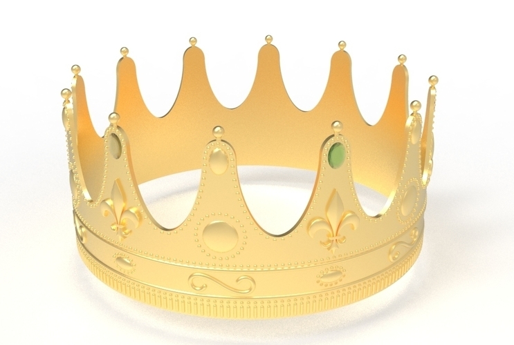 queen crown 3D Print 492867