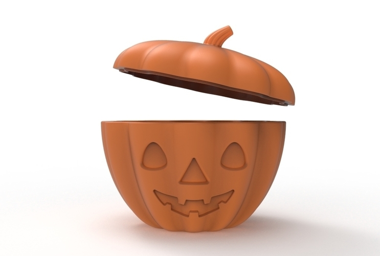 pumpkin bowl urn 3D Print 492885