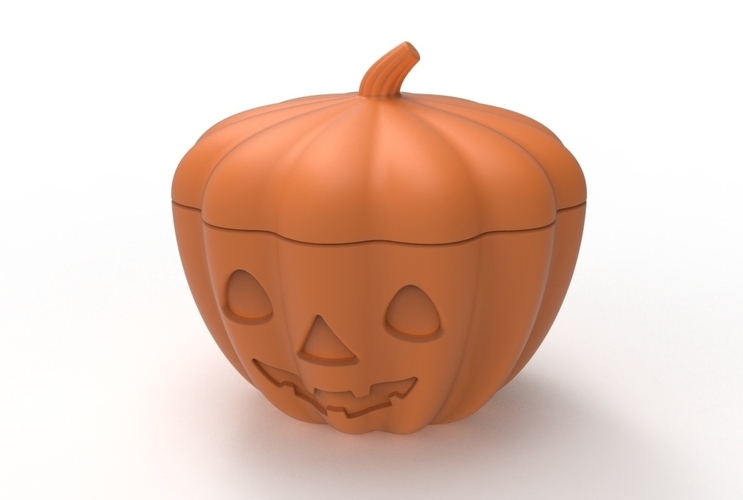 pumpkin bowl urn 3D Print 492886