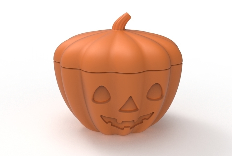 pumpkin bowl urn 3D Print 492887