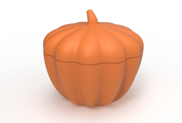 pumpkin bowl urn 3D Print 492889