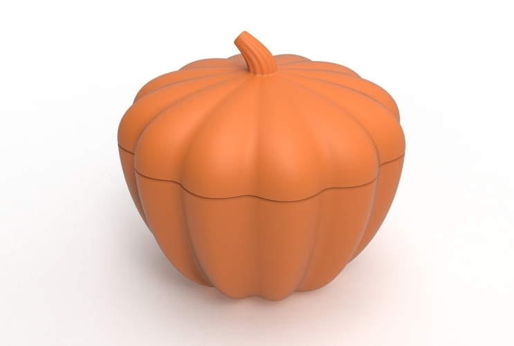 pumpkin bowl urn 3D Print 492890