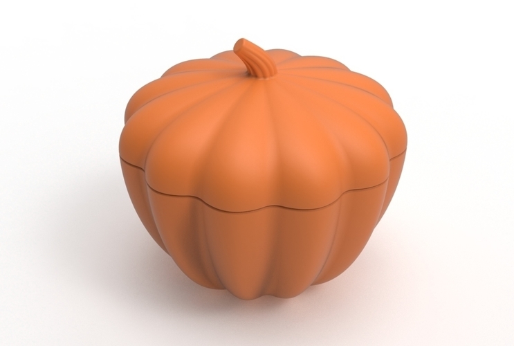 pumpkin bowl urn 3D Print 492891