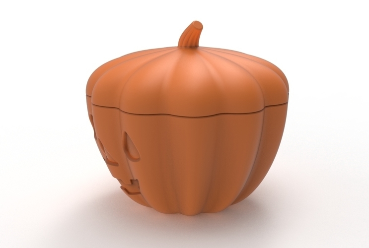 pumpkin bowl urn 3D Print 492892