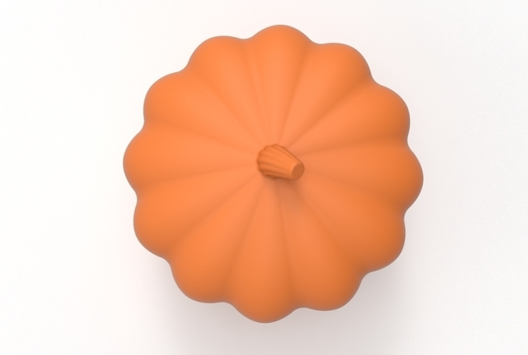 pumpkin bowl urn 3D Print 492894