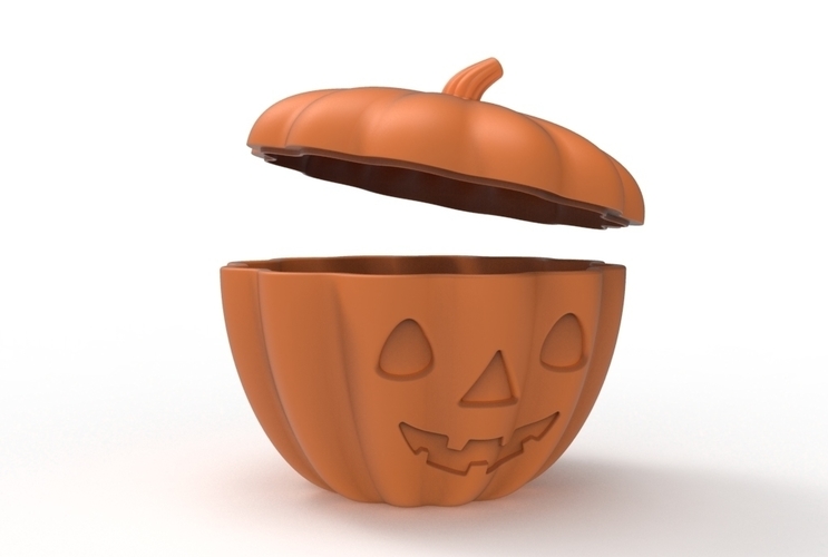 pumpkin bowl urn 3D Print 492896