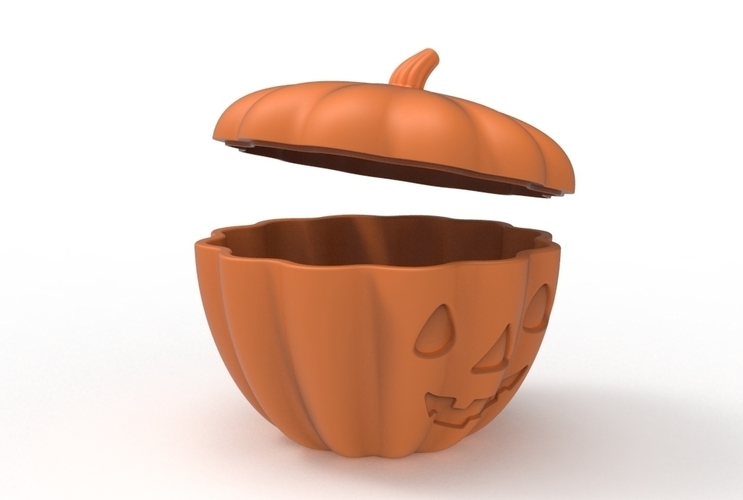 pumpkin bowl urn 3D Print 492897