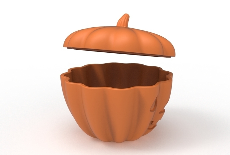 pumpkin bowl urn 3D Print 492898