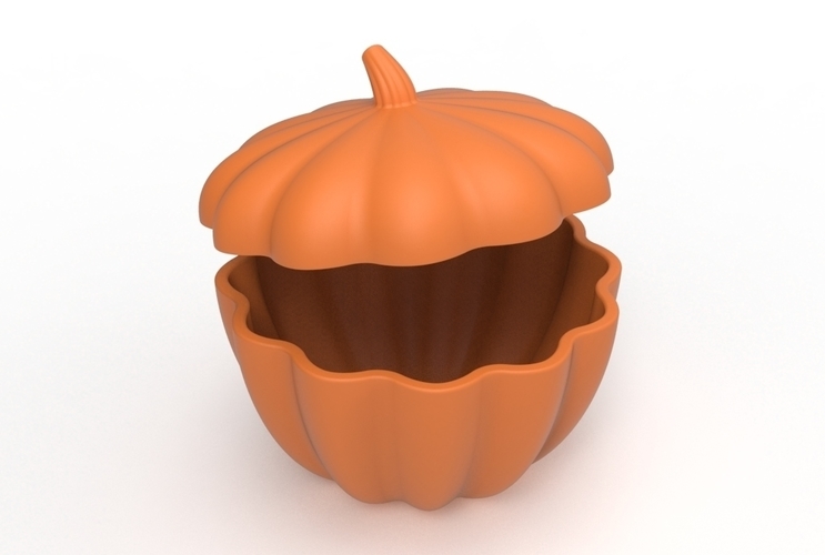 pumpkin bowl urn 3D Print 492899