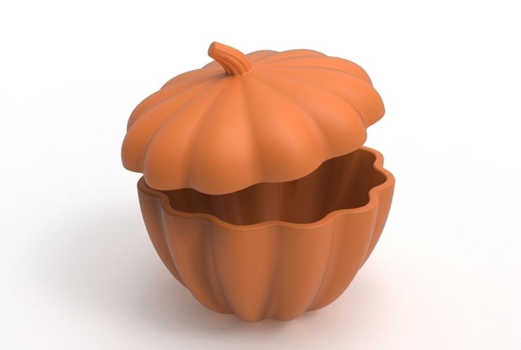 pumpkin bowl urn 3D Print 492900