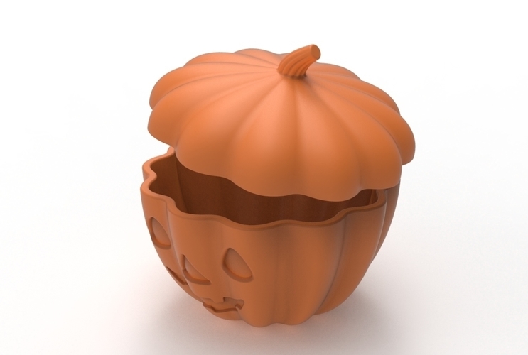 pumpkin bowl urn 3D Print 492901