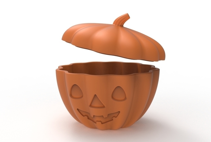 pumpkin bowl urn 3D Print 492902