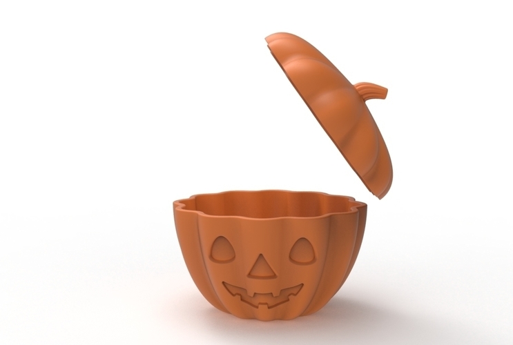 pumpkin bowl urn 3D Print 492903