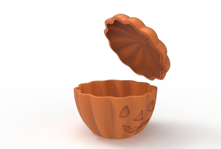 pumpkin bowl urn 3D Print 492904