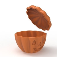 Small pumpkin bowl urn 3D Printing 492904