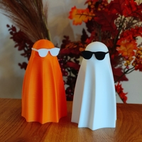 Small Ghost with sunglasses 3D Printing 492918