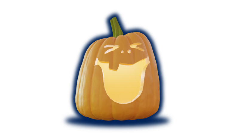 Jack-O-Lantern - Big Laugh (Solid and Hollow Versions)