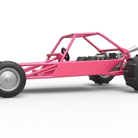 Diecast old school Sand Rail buggy Version 2 Scale 1:25 - Thumbnail 2