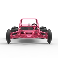 Diecast old school Sand Rail buggy Version 2 Scale 1:25 - Thumbnail 6