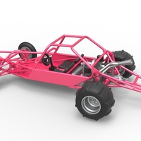 Diecast old school Sand Rail buggy Version 2 Scale 1:25 - Thumbnail 10