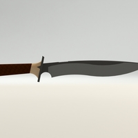 Small classic knife 3D Printing 492982