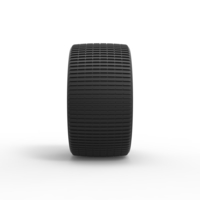 Diecast Dune buggy rear tire 18 Scale 1:25 - Thumbnail 4