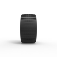 Diecast Dune buggy rear tire 19 Scale 1:25 - Thumbnail 4
