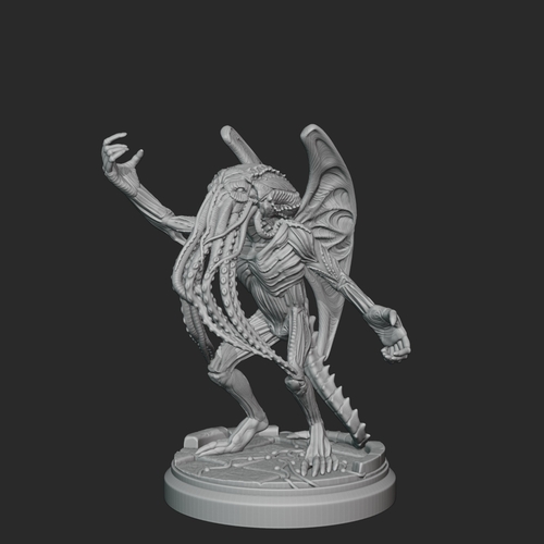 Cthulhu Free Miniature 3D Print 493043