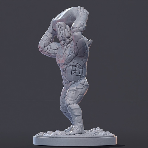 Stone Giant Free Miniature 3D Print 493058